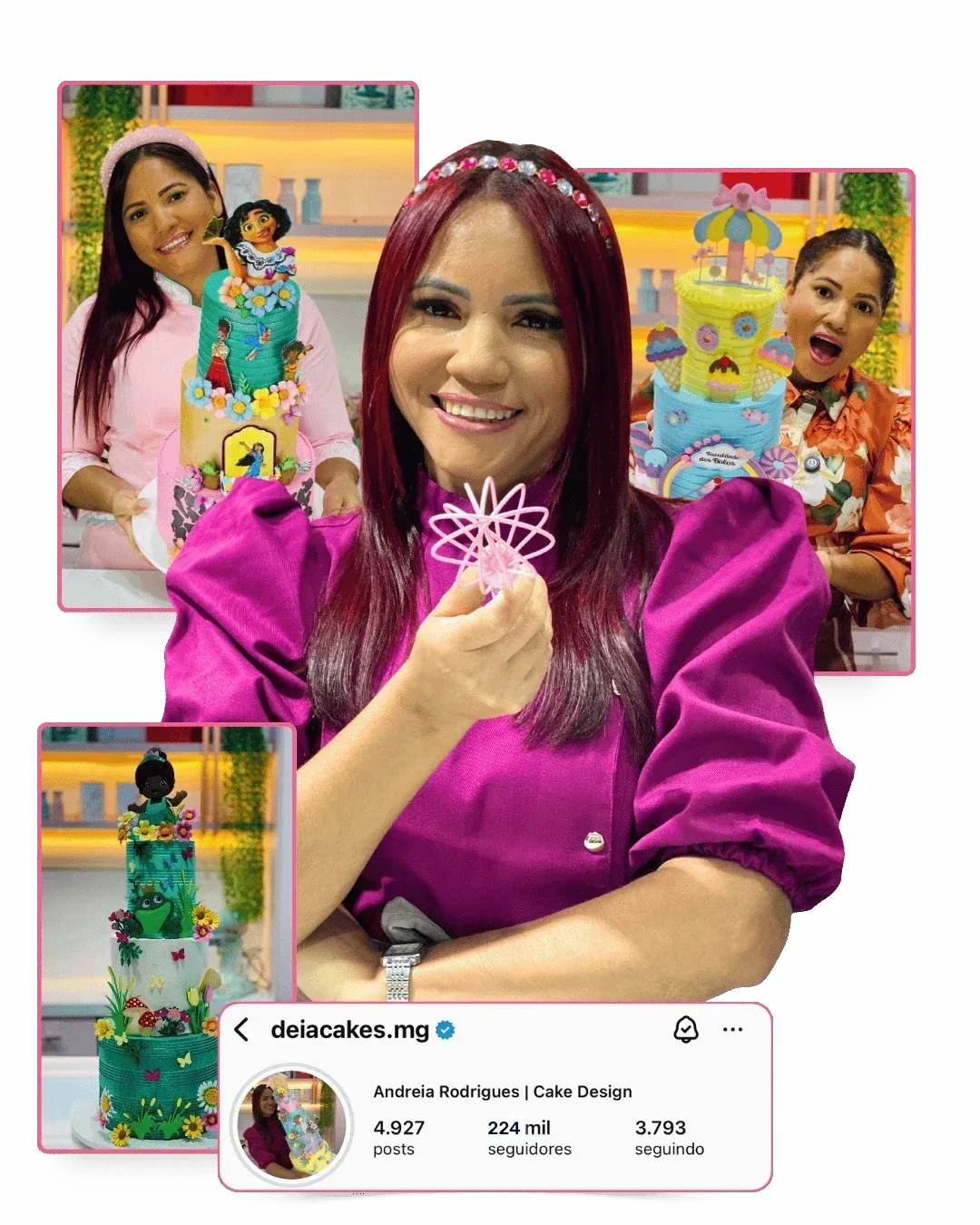 Déia Cakes professora