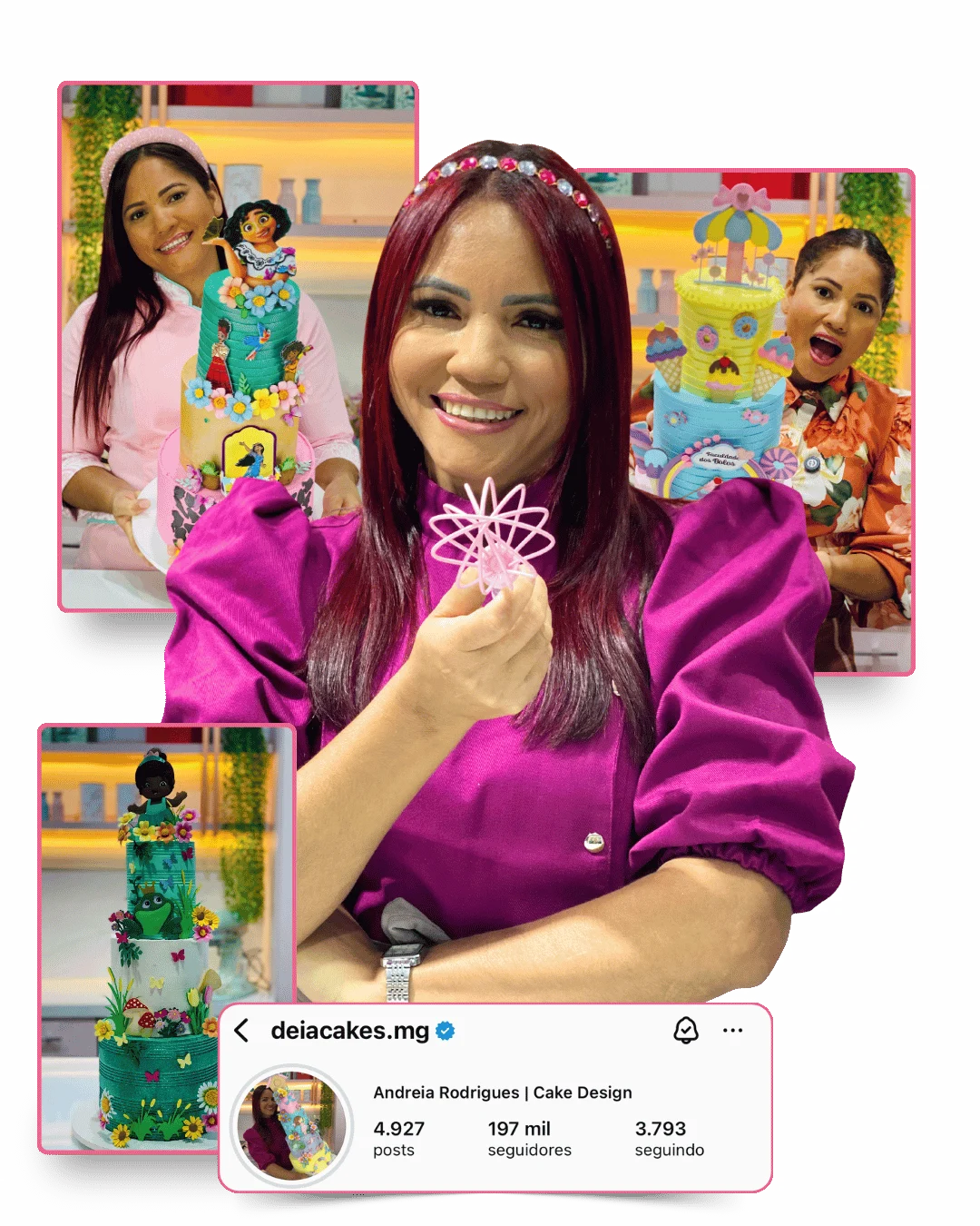 Déia Cakes professora