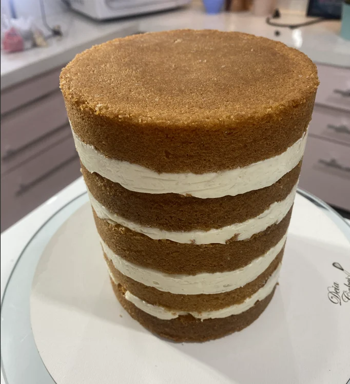 Estrutura do bolo de andar